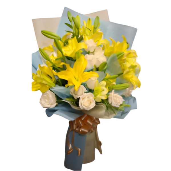 White Lily Bouquet